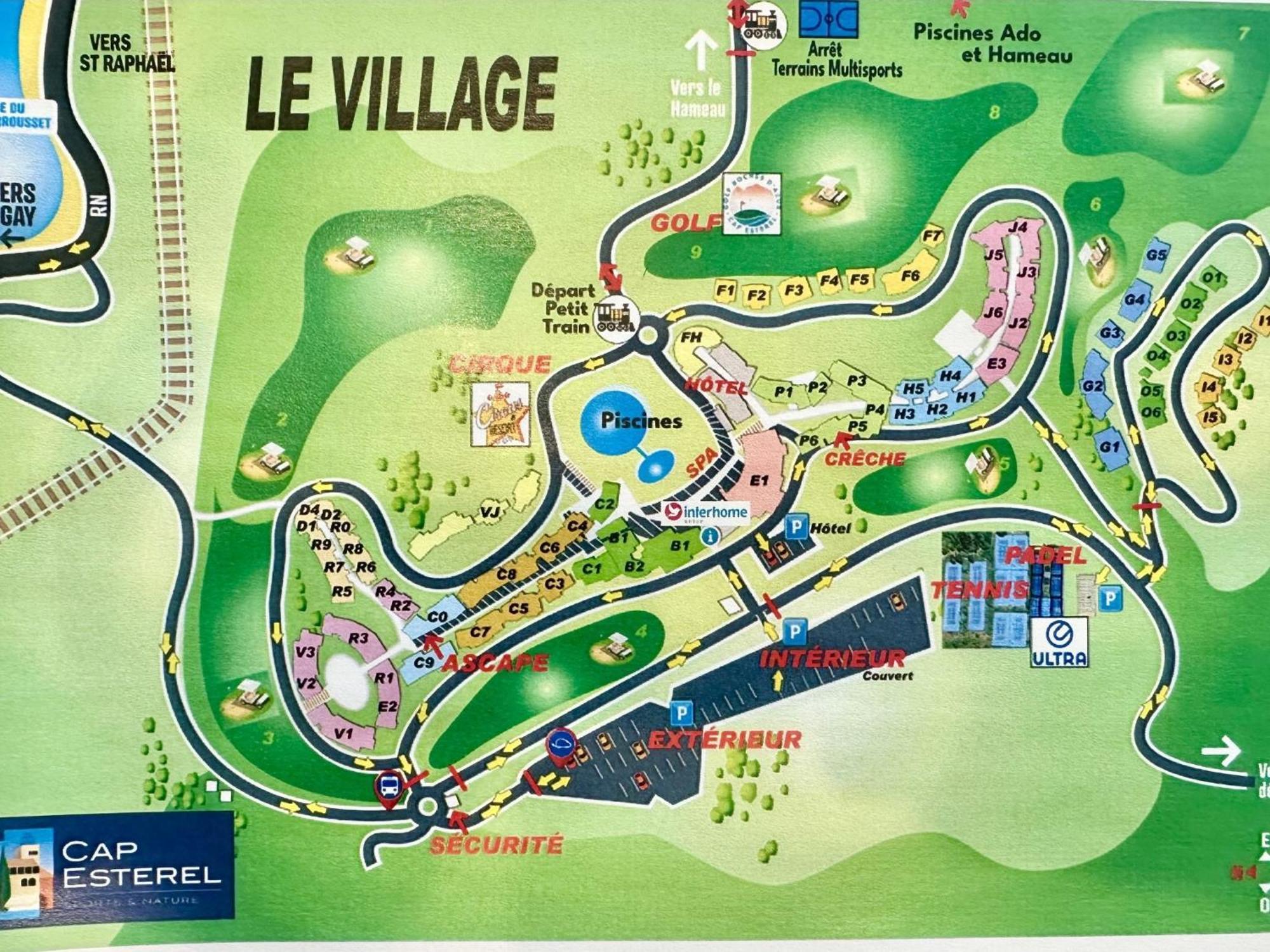Studio Village Cap Esterel - Le Village-72 By Interhome Saint-Raphaël Εξωτερικό φωτογραφία